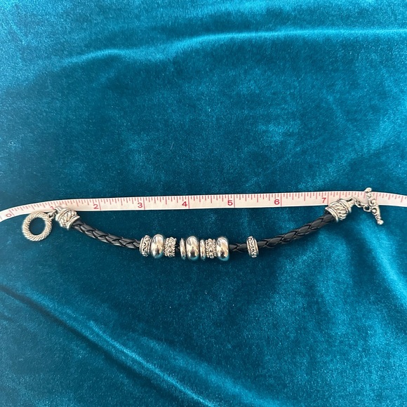 Braided leather bracelet - Picture 4 of 4